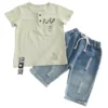 Summer Sport Suits Teenage Boys Clothing Sets Short Sleeve T Shirt & Hole Jeans Casual 3 5 7 9 10 12 13 Years Child Boy Clothes - Image 5