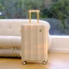 High appearance level luggage female senior sense niche fashion pull bar box 20/28 "student travel case pink - Image 2