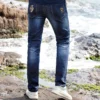 2024 Men's Jeans Summer Full Bruce&Shark Luxury Brand Men Pants Loose Stretching Cotton Casual Fashion Men Jeans Big Size 42 - Image 3