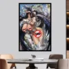 Japanese novels《OVERLORD》 Canvas Poster albedo sexy HD large wall art decorative painting Home dormitory Custom size - Image 5