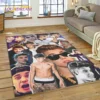 3D Justin Bieber Idol Singer Rug Carpet for Living Room Bedroom Home Decor,Floor Mat Non-slip Decoration for Sofa Doormat Gifts - Image 5