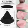 100Pcs Customized Logo Powder Puff Face Triangle Makeup Tool Powder Soft Cosmetic Puff Makeup Foundation Sponge Beauty Tool - Image 2