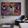 Colorful Graffiti Biggie Smalls Posters 2Pac Life Music Rap Style Canvas Painting and Prints Wall Art Paintings Room Home Decor - Image 3
