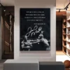 Black and White Boxing Legends Posters Canelo Alvarez Tyson Floyd Boxer Inspirational Canvas Painting Print Wall Art Home Decor - Image 5