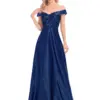 Lucyinlove Elegant Sequins Formal Evening Dress long 2024 luxury Women Off Shoulder Satin Party Blue Prom Dress Cocktail Gowns