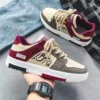 Male Sneakers Luxury Designer Shoes 2024New Men Casual Platform Shoe Lace-Up Fashion Printing Vulcanized Shoes Zapatillas Hombre - Image 3