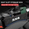 Car Seat Organizer Crevice Storage Box Suede Leather Car Accessories for Suzuki SX4 - Image 4