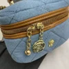 2024 Summer Lingge Small Fragrant Style Handbag Retro High end Simple Shoulder Bag French Small Crowd Chain Crossbody Bucket Bag - Image 4