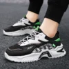 PARZIVAL Designer Shoes for Men Casual Clunky Sneakes Lace Up Trainers Fashion Student Sneakes Mens Vulcanized Tenis Masculino - Image 3
