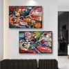 Abstract Pop Poster Graffiti The Creation of Adam Artwork Pictures Prints Canvas Painting For Living Room Home Decor Mural - Image 5