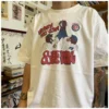 Fashionable Korean casual retro printed cartoon T shirt for men y2k personalized cotton street hip hop couple half sleeved top - Image 2