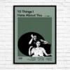 10 Things I Hate about You Movie Poster 90's Classic Films Canvas Painting HD Print Wall Art Picture for Living Room Home Decor - Image 5