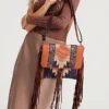 PG-538 American western cowgirl handbag vintage bohemian shoulder bag cross-body - Image 3