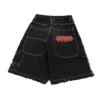 Harajuku high streetwear men shorts skateboard pants pattern embroidery couples hiphop 2024 y2k denim shorts for men sweatpants - Image 5