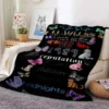 Popular female singer Tai Cartoon Comic Pattern Blanket Star Art FlannelThin BlanketPortable HomeTravelOffice LunchBreak Blanket - Image 5