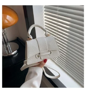 Ladies Mini Crossbody Bag Trend Designer Bag For Women Phone Purse PU Leather Handbag Autumn Winter Messenger Bag Black 2023 New - Image 4