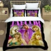 DIY printed female singer Taylors-Swift bedding set soft duvet pillow case comfortable sheet/double bed full size set - Image 3