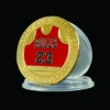 United States Michael Jordan Gift Best Collection Gold Coin for JORDAN Fans W/ Acrylic Case - Image 3