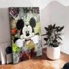 Graffiti Fashion Mickey Dance Mouse Funny Art Canvas Prints Disney Poster Pictures On Wall Decorative Painting For Living Room - Image 2