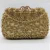 Fashion Crossbody Bag Metal Mini Shoulder Chain Purse Handbags Ladies Wedding Party Purses Women Evening Partys Accessories Bags - Image 2