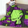 Happy Gir From Invader Zim Fanart Blanket Soft Warm Travel Portable Blanket Invader Zim Fan Art Gir Happy Dance - Image 6