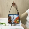 Beautiful Scenery Eiffel Tower / London Landscape Pattern Handbag Women Fashion Underarm Bags For Travel Shoulder Bag Gift - Image 4