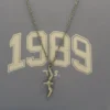 Star Surrounding Fashion Magazine Series Jewelry. Taylor Swift S925 Seagull Necklace 1989 Commemorative Collar Chain - Image 4