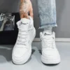 Brand Mens Casual Sneakers New High Top Casual Shoes for Women Designer Men Vulcanized Shoes 2024 Autumn Leather Sneakers Tennis - Image 9