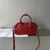 Waxed Leather Section Small Square Bag Large Capacity Single Shoulder Diagonal Handbag Luxury Designer Handbag High Quality 2024 - Image 3