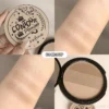 3-Color Contour Blush Palette Matte Nose Shadow Pink Cheek Stereoscopic Five Senses V Shaped Face Bronzers Highlighter Powder - Image 3