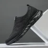 Casual Men's Sneakers Outdoor Non-Slip Men Shoes Mesh Ventilate Men's Sports Shoes Black Color Lightweight chaussure hommes - Image 4