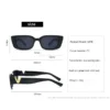 New Small Frame V-Shaped Sunglasses Women Brand Designer Rectangle Sun Glasses Men Classic Vintage Eyewear UV400 Oculos De Sol - Image 4