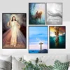 Divine Mercy Jesus Christ Religious Wall Art Print Poster HD Print Canvas Painting for Bedroom Sport Office Art Room Decoration - Image 2