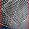 Stainless Steel 304 Food Grade 15-70CM Rectangle BBQ Barbecue Grill Wire Grid Mesh Net