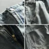 2024 Spring New Washed Casual Vintage Jeans for Men Clothing Soft Cotton Streetwear Men Pants AG7126 - Image 4