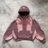 Harajuku Fashion Star Patch Old Sweatshirt Winter Streetwear High Street Distress Men Women Patchwork Y2k Gothic Trendy Hoodie - Image 2