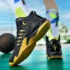 Men Basketball Shoes Breathable Unisex Sneakers PU High Quality Street fashion Sports Shoes for Women - Image 3