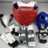 Taekwondo Protective Gear Combat Actual Combat Equipment Full Set Protective Gear Training Set Thicken Competition Martial Arts