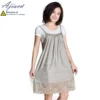 Genuine anti-radiation 100% silver fiber knitted fabric maternity dress Electromagnetic radiation shielding slip dress - Image 3