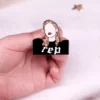 Music Inspiration Key Ring Enamel Pins Personalized Singer Brooch Backpack Hat Bag Decorate Badges Lapel Accessories Medal Gift - Image 6