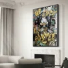 Donald Duck Hustle Graffiti Art Canvas Posters and Prints Disney Street Art Paintings on the Wall Art Pictures For Living Room - Image 3