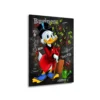 Donald Duck Boss Graffiti Art Canvas Paintings on the Wall Art Posters and Prints Comics Street Art Pictures For Living Room - Image 4