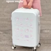 Pink Kitty Suitcase Trolley box 20/26 "silent cardan wheel cute student luggage - Image 4