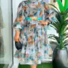 Elegant African Dresses for Women Plus Size Spring Summer Fashion Africa Clothing Muslim Print Evening Party Long Dress 2024 New