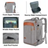 Travel Backpack 4 Sets Large Capacity Business Computer Backpack Multi-functional Waterproof Travel Bag 40L - Image 4