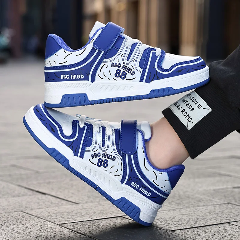 New Kids Sneakers for Boys Running Sports Shoes Unisex Boys Girls Children Comfortable Fashion Casual Shoes 8 Color Size 28-39