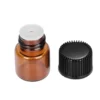 10Pcs 1/2/3/5ml Mini Essential Oil Bottle Sample Jar Orifice Brown Reducer&Cap Refillable Bottles Glass Vials Cosmetic Container - Image 4