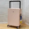 High appearance horizontal wide pull rod suitcase Exit PC code case Silent universal wheel luggage 20 inch boarding case strong - Image 2