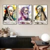 Catholic Saints Poster Saint Mary Magdalene Christian Canvas Painting Print Abstract Wall Art Picture for Living Room Home Decor - Image 2