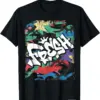 Fresh Hip Hop 80s 90s Old School Camo Rap Urban Slang T-Shirt Summer Fashion Tee Shirt Casual Streetwear Male Tops